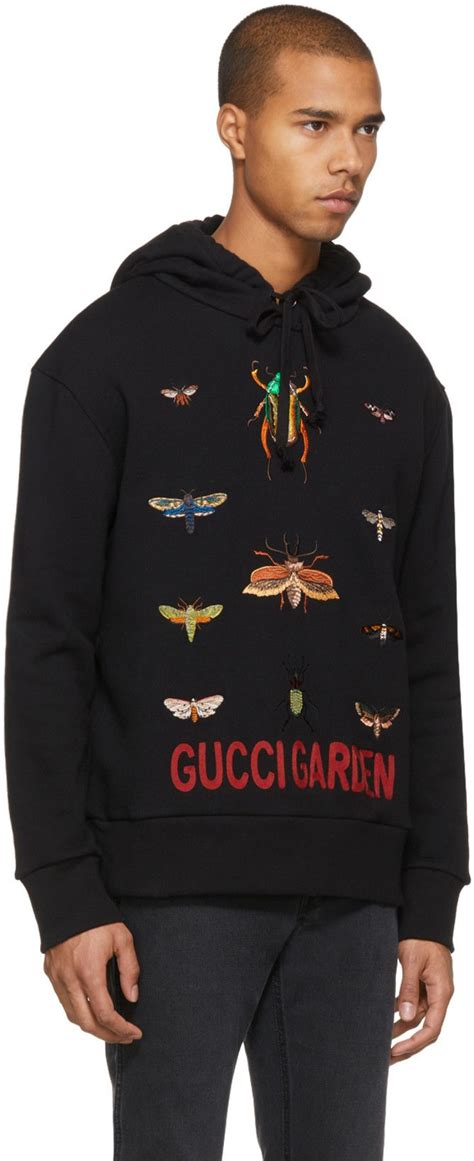 gucci imsect garden hoodie